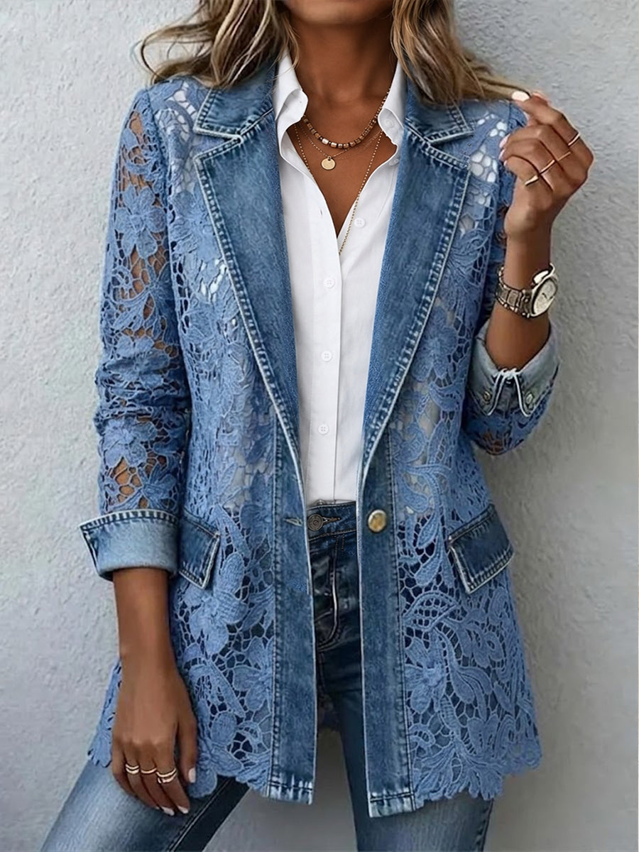 Denimblauw / 5XL